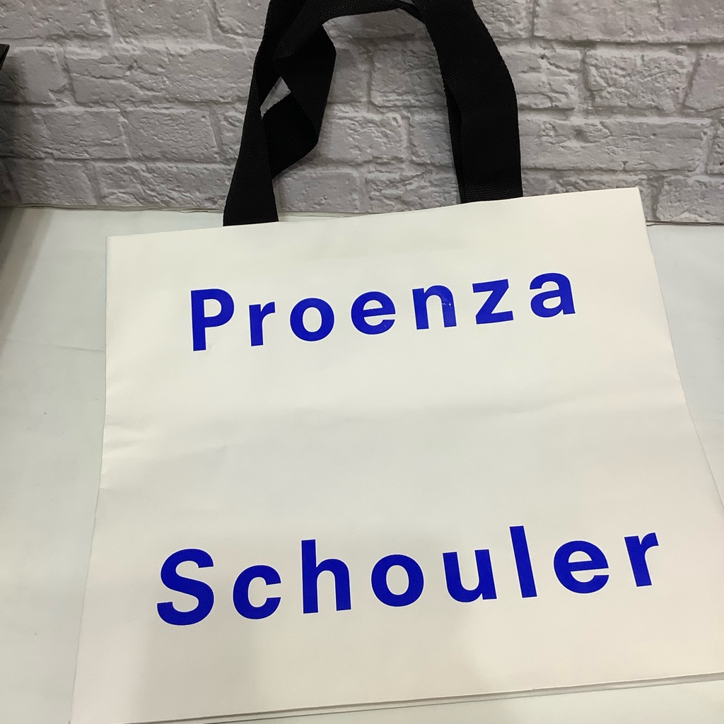 Proenza Shoulder Empty Shopping Paper Bag